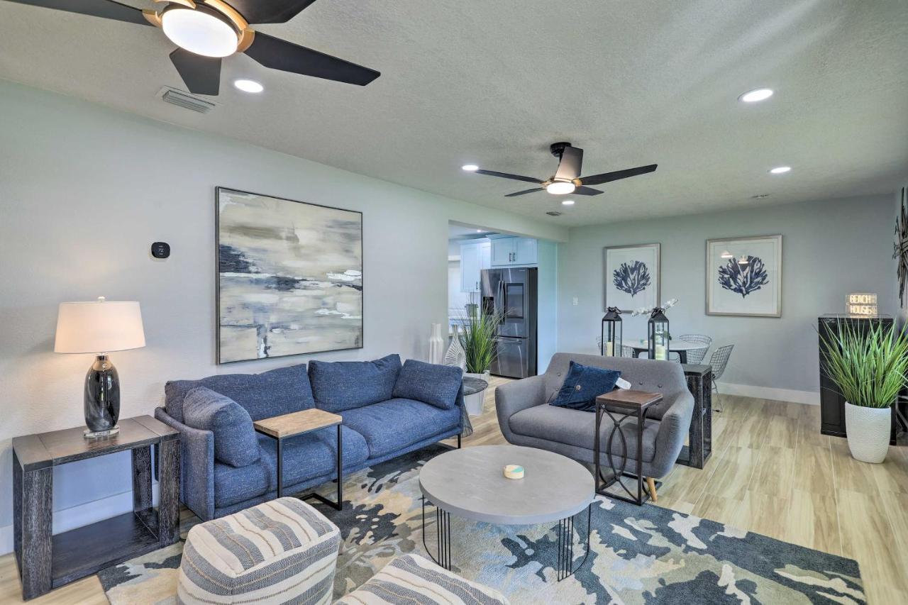 Beach House With Outdoor Kitchen, Walk To Coast Cocoa Beach Exteriör bild