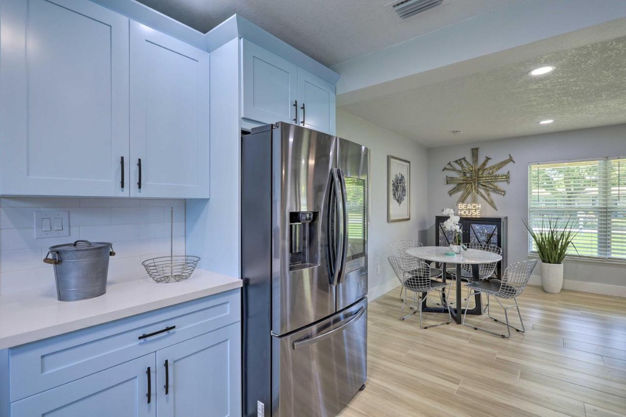 Beach House With Outdoor Kitchen, Walk To Coast Cocoa Beach Exteriör bild