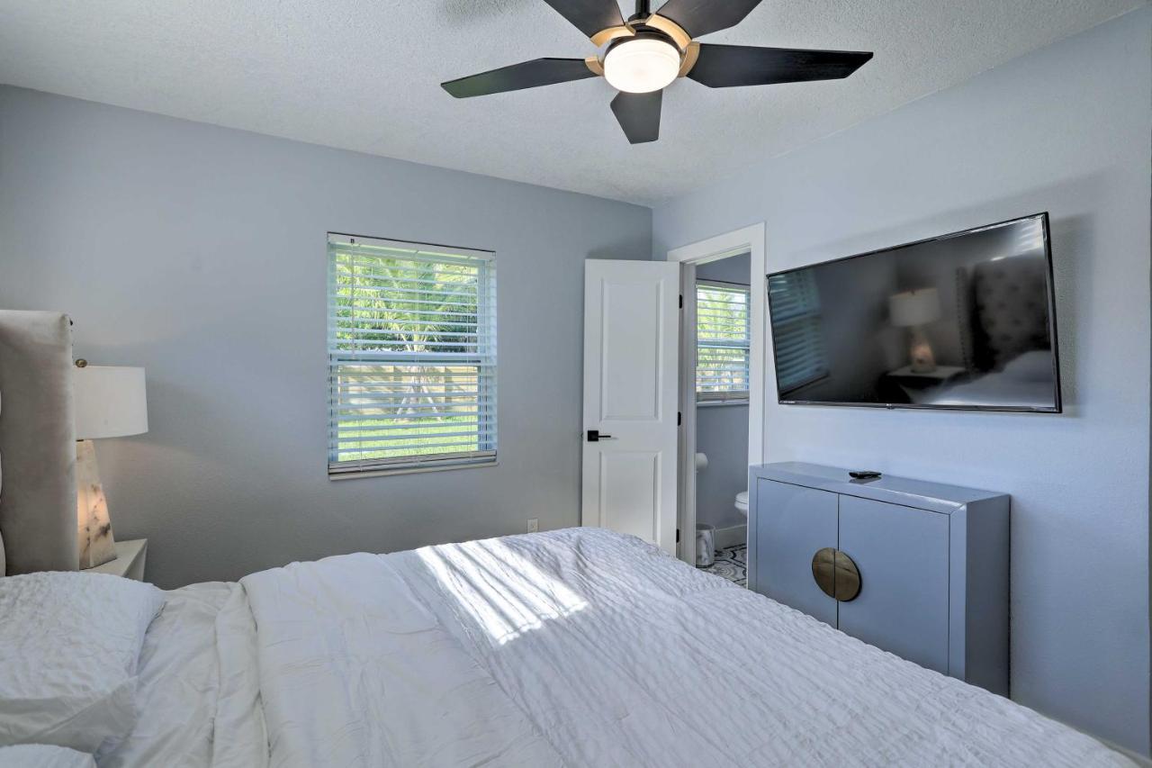 Beach House With Outdoor Kitchen, Walk To Coast Cocoa Beach Exteriör bild