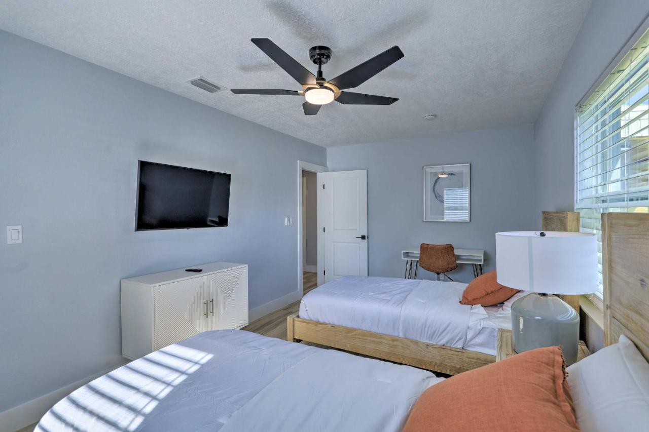 Beach House With Outdoor Kitchen, Walk To Coast Cocoa Beach Exteriör bild